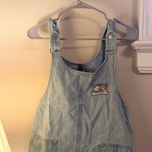 Teenie Weenie Denim Blue Midi Dress